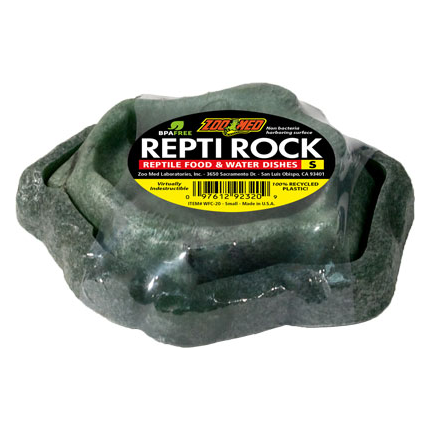 Zoo Med Repti Rock блюдо для корма и воды Small – интернет-магазин Ле’Муррр